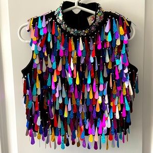 Glamour Sequined Dance Costume